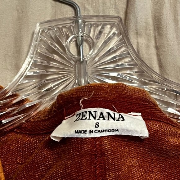 Zenana/Women’s Rust Sleeveless Tank Top NWOT size S - Picture 6 of 9